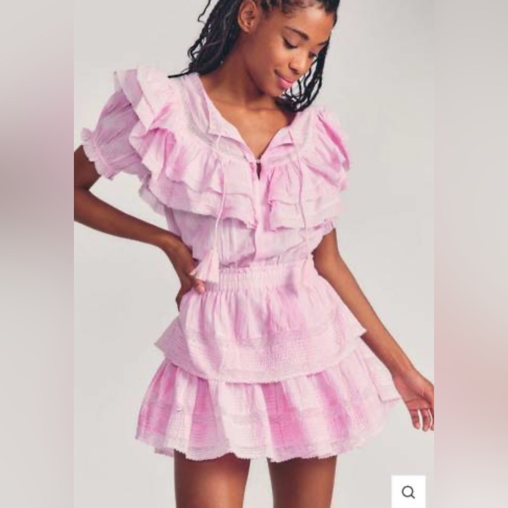 Love Shack Fancy Petite Liv Dress In Peony Pink. 💗⚡️